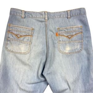 Vintage Levis Orange Tab Embroidered Pockets Boot/Flare Jeans Mens